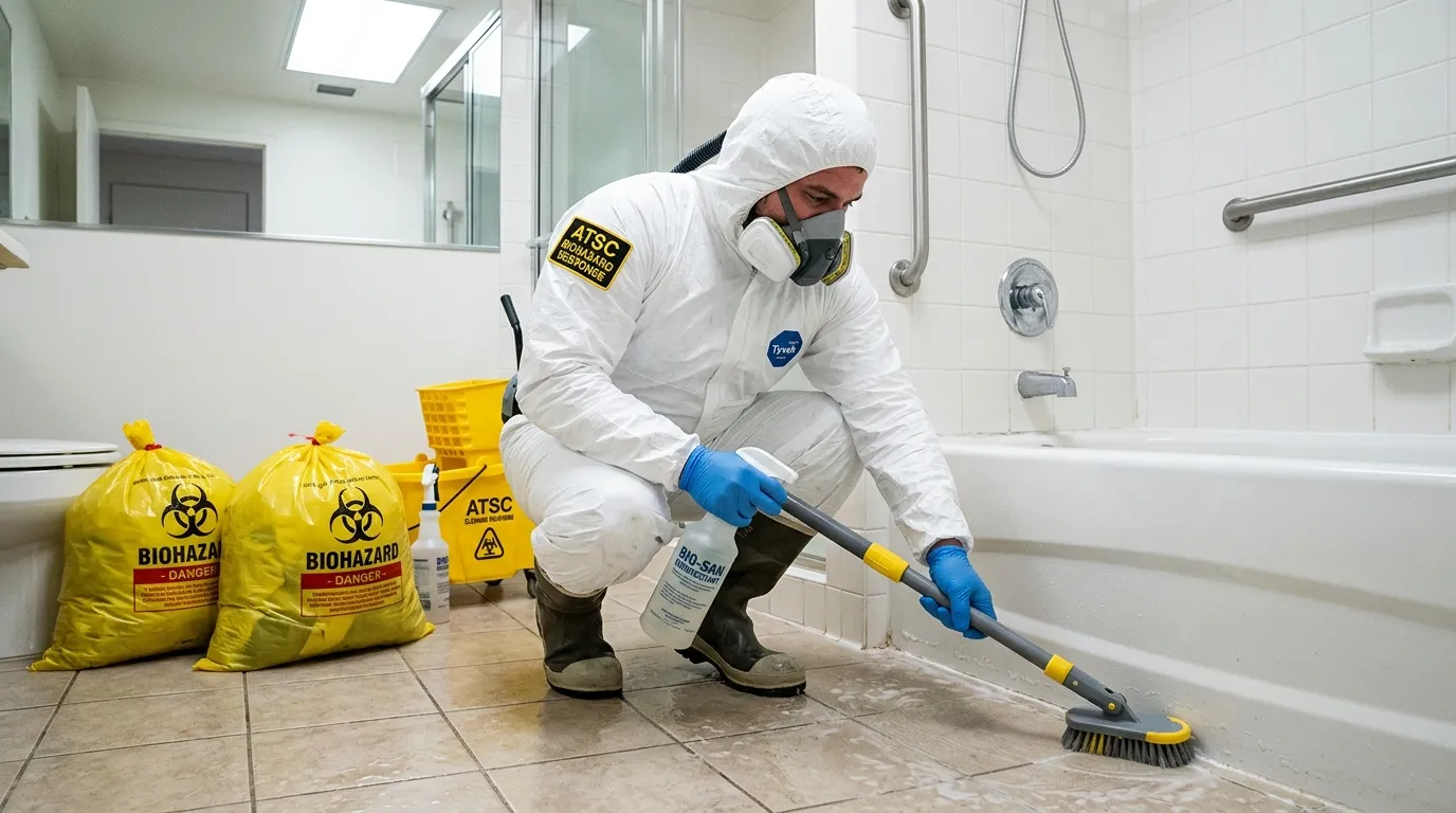 Decontamination equipment deployed for Blood Cleanup in Tulsa